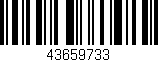 Código de barras (EAN, GTIN, SKU, ISBN): '43659733'