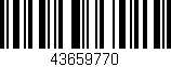 Código de barras (EAN, GTIN, SKU, ISBN): '43659770'
