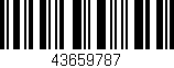 Código de barras (EAN, GTIN, SKU, ISBN): '43659787'