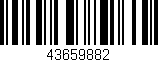 Código de barras (EAN, GTIN, SKU, ISBN): '43659882'