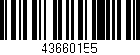 Código de barras (EAN, GTIN, SKU, ISBN): '43660155'