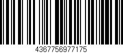 Código de barras (EAN, GTIN, SKU, ISBN): '4367756977175'