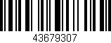 Código de barras (EAN, GTIN, SKU, ISBN): '43679307'
