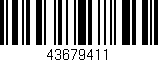 Código de barras (EAN, GTIN, SKU, ISBN): '43679411'