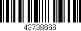 Código de barras (EAN, GTIN, SKU, ISBN): '43738666'