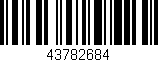 Código de barras (EAN, GTIN, SKU, ISBN): '43782684'