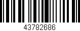 Código de barras (EAN, GTIN, SKU, ISBN): '43782686'