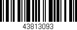 Código de barras (EAN, GTIN, SKU, ISBN): '43813093'