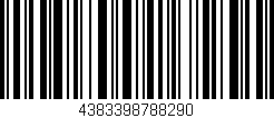 Código de barras (EAN, GTIN, SKU, ISBN): '4383398788290'