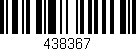 Código de barras (EAN, GTIN, SKU, ISBN): '438367'