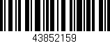 Código de barras (EAN, GTIN, SKU, ISBN): '43852159'