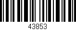 Código de barras (EAN, GTIN, SKU, ISBN): '43853'