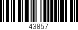 Código de barras (EAN, GTIN, SKU, ISBN): '43857'