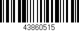 Código de barras (EAN, GTIN, SKU, ISBN): '43860515'
