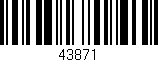 Código de barras (EAN, GTIN, SKU, ISBN): '43871'