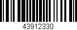 Código de barras (EAN, GTIN, SKU, ISBN): '43912330'