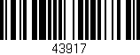 Código de barras (EAN, GTIN, SKU, ISBN): '43917'
