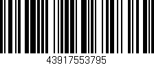 Código de barras (EAN, GTIN, SKU, ISBN): '43917553795'