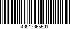 Código de barras (EAN, GTIN, SKU, ISBN): '43917865591'
