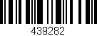 Código de barras (EAN, GTIN, SKU, ISBN): '439282'