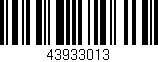 Código de barras (EAN, GTIN, SKU, ISBN): '43933013'