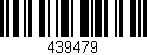 Código de barras (EAN, GTIN, SKU, ISBN): '439479'
