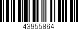 Código de barras (EAN, GTIN, SKU, ISBN): '43955864'