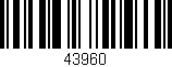 Código de barras (EAN, GTIN, SKU, ISBN): '43960'