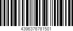 Código de barras (EAN, GTIN, SKU, ISBN): '4396378781501'