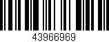 Código de barras (EAN, GTIN, SKU, ISBN): '43966969'