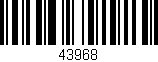 Código de barras (EAN, GTIN, SKU, ISBN): '43968'