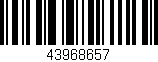 Código de barras (EAN, GTIN, SKU, ISBN): '43968657'