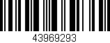 Código de barras (EAN, GTIN, SKU, ISBN): '43969293'