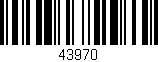 Código de barras (EAN, GTIN, SKU, ISBN): '43970'