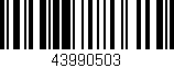 Código de barras (EAN, GTIN, SKU, ISBN): '43990503'