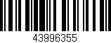 Código de barras (EAN, GTIN, SKU, ISBN): '43996355'