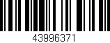 Código de barras (EAN, GTIN, SKU, ISBN): '43996371'