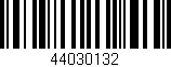 Código de barras (EAN, GTIN, SKU, ISBN): '44030132'