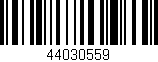 Código de barras (EAN, GTIN, SKU, ISBN): '44030559'