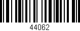 Código de barras (EAN, GTIN, SKU, ISBN): '44062'