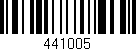 Código de barras (EAN, GTIN, SKU, ISBN): '441005'