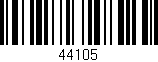 Código de barras (EAN, GTIN, SKU, ISBN): '44105'
