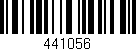 Código de barras (EAN, GTIN, SKU, ISBN): '441056'