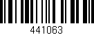 Código de barras (EAN, GTIN, SKU, ISBN): '441063'