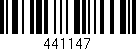 Código de barras (EAN, GTIN, SKU, ISBN): '441147'