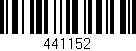 Código de barras (EAN, GTIN, SKU, ISBN): '441152'