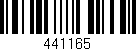 Código de barras (EAN, GTIN, SKU, ISBN): '441165'