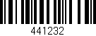 Código de barras (EAN, GTIN, SKU, ISBN): '441232'
