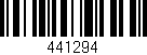 Código de barras (EAN, GTIN, SKU, ISBN): '441294'