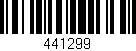 Código de barras (EAN, GTIN, SKU, ISBN): '441299'